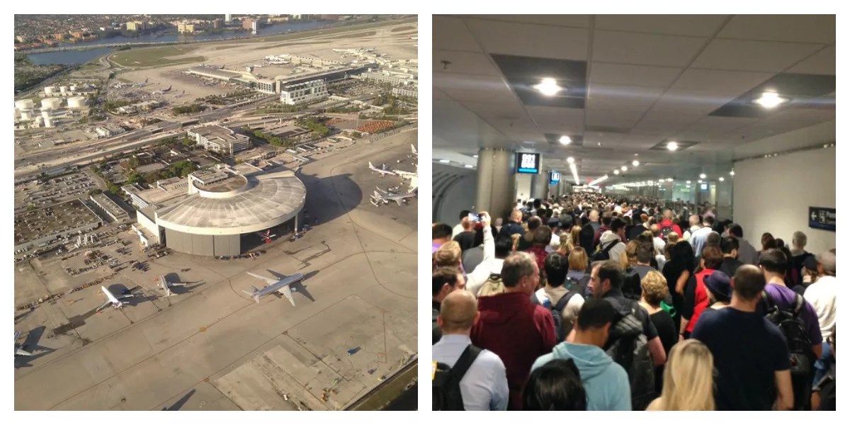 Thousands Stranded in Lines at Miami International by Passport Control Glitches