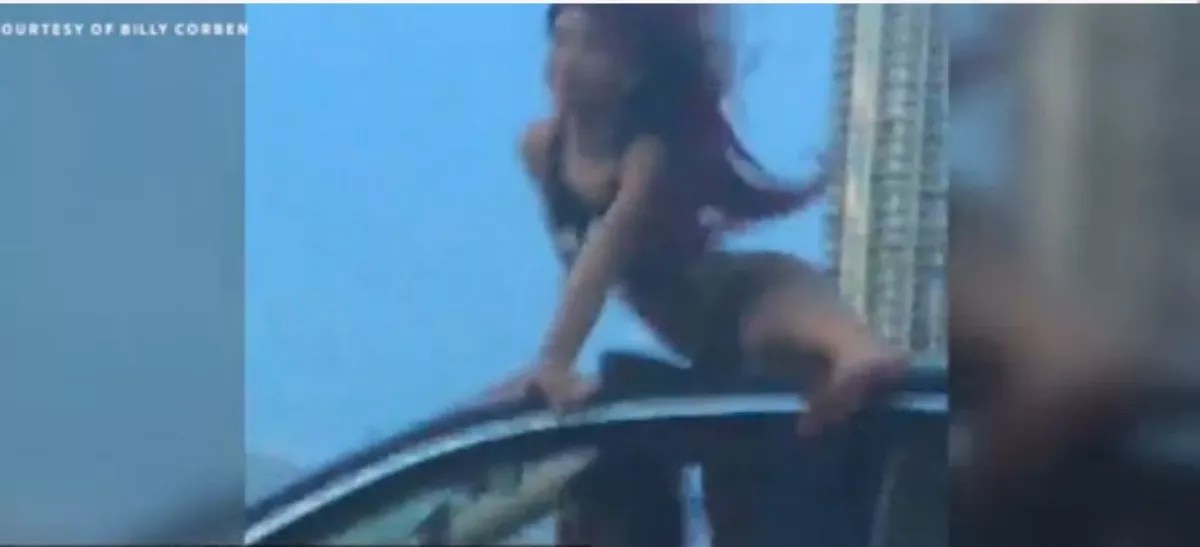 Video: Woman Twerks on Roof of Car Speeding Down MacArthur Causeway