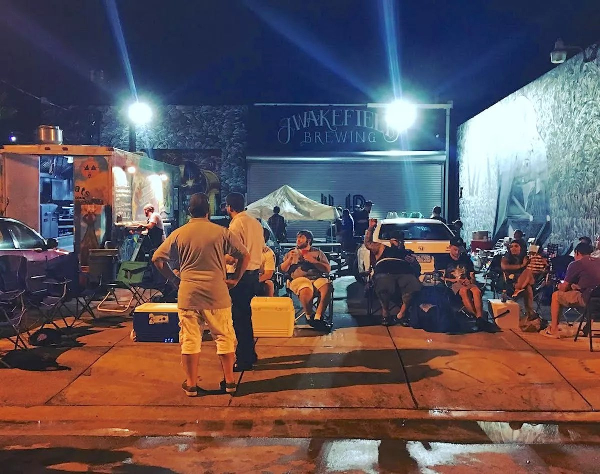 Fans Wait 13 Hours for J. Wakefield Big Poppa Beer Release