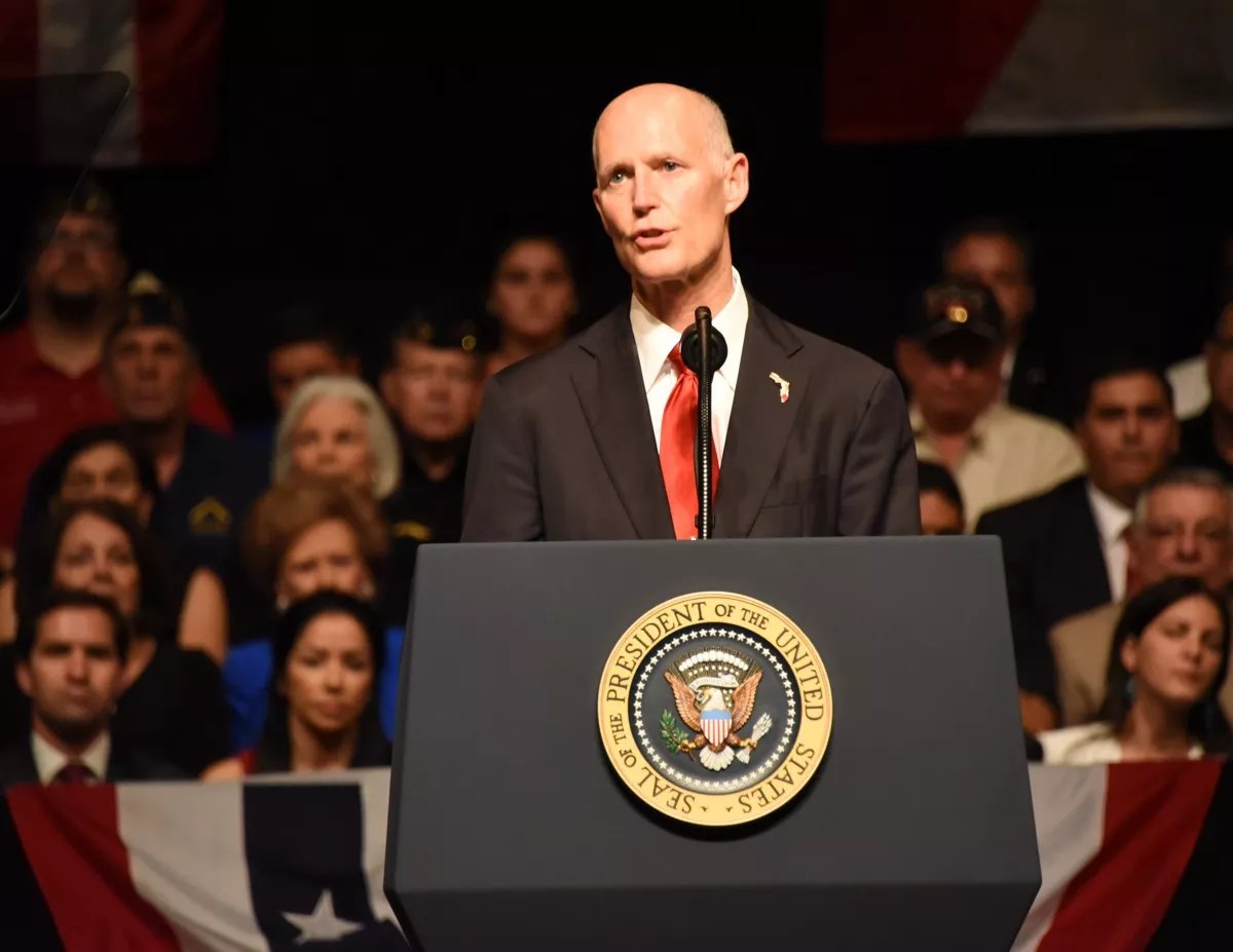Rick Scott Won’t Talk About Removing Florida’s Factually Inaccurate Confederate Monument