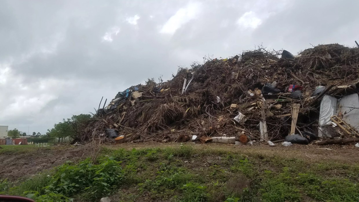 Miami Turns Virginia Key Into Huge, Stinking Dump for Hurricane Irma Debris