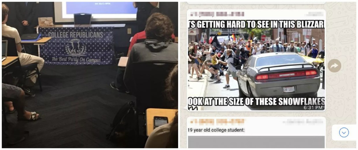 Chats Show FIU College Republicans Joking About Charlottesville, Deporting Classmates