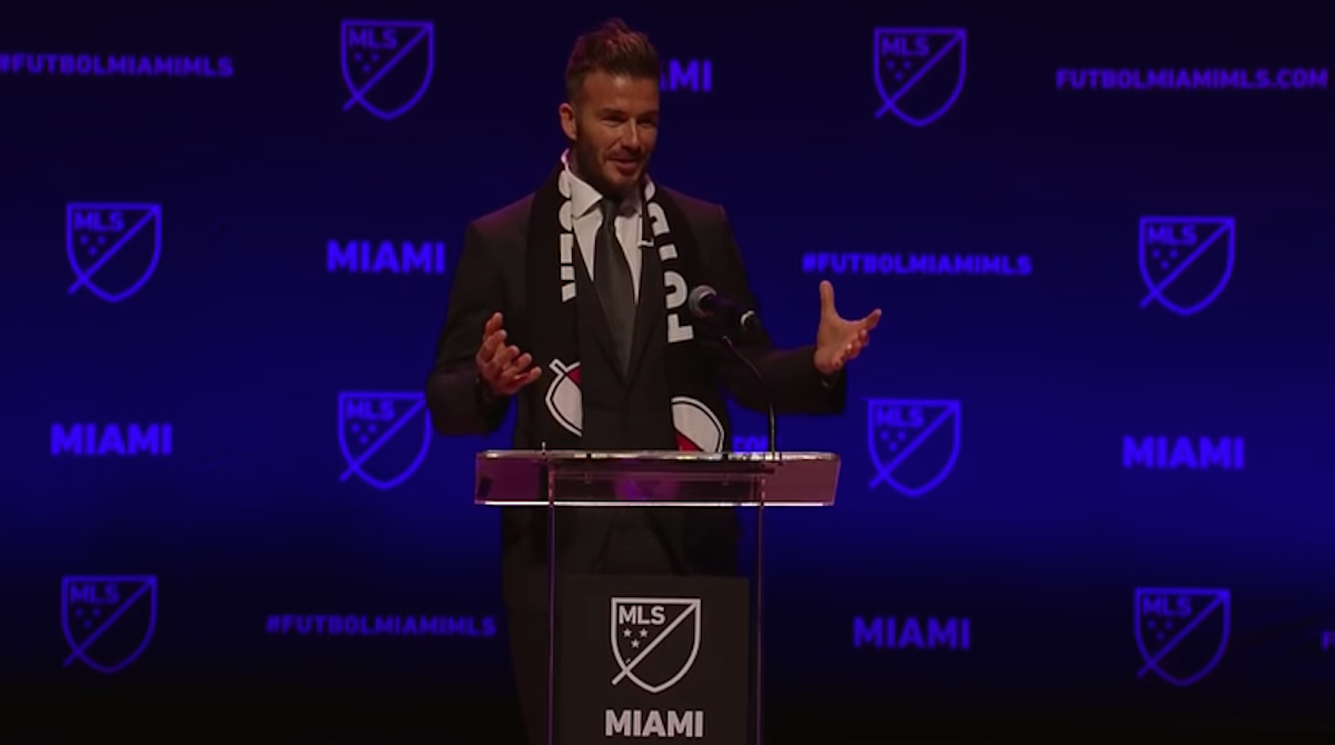 David Beckham’s MLS Party Was Big on Confetti, Very Low on Information