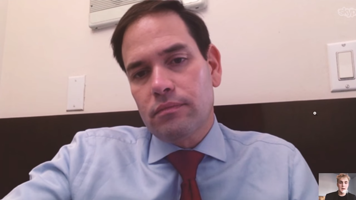 Marco Rubio Makes Baffling Video With YouTube Star Jake Paul