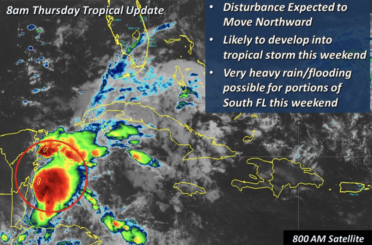 There’s an 80 Percent Chance a Tropical Depression Forms Off Florida by Memorial Day