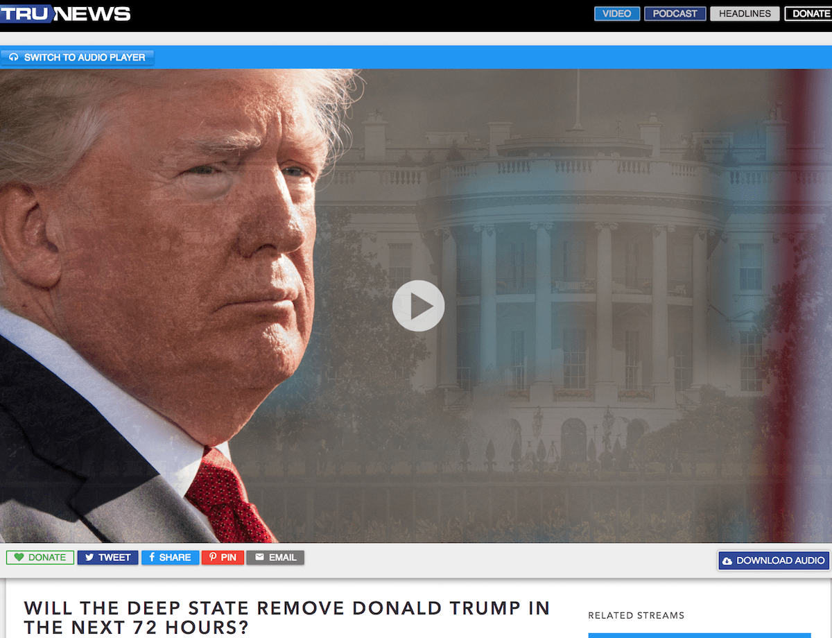 Trump Takes Question From Racist, Homophobic Florida Conspiracy Website