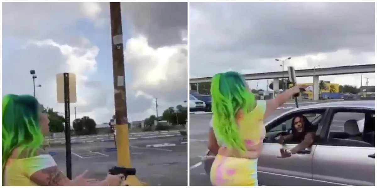 Miami-Dade Police Investigating Insane Video of Woman Firing Gun, Abducting Kid From Flea Market