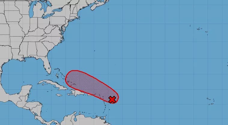 Late-Season Storm Forms in the Atlantic