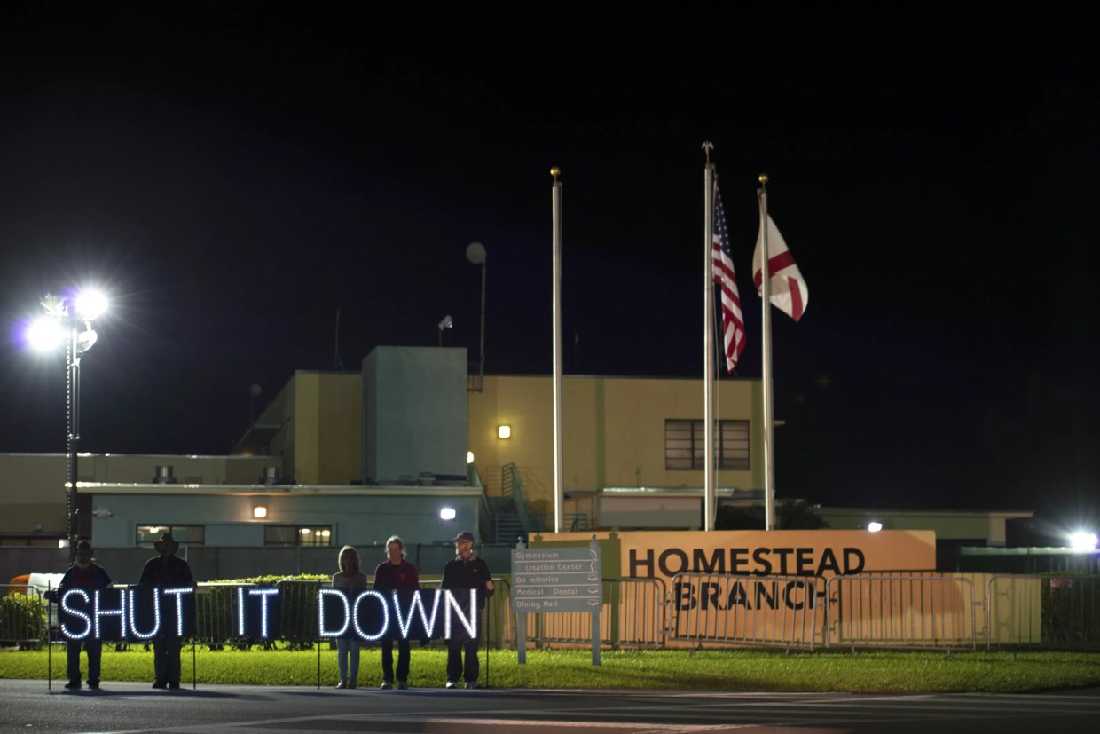 Report: Biden Backtracks, Says Homestead Migrant Camp Shouldn’t Reopen