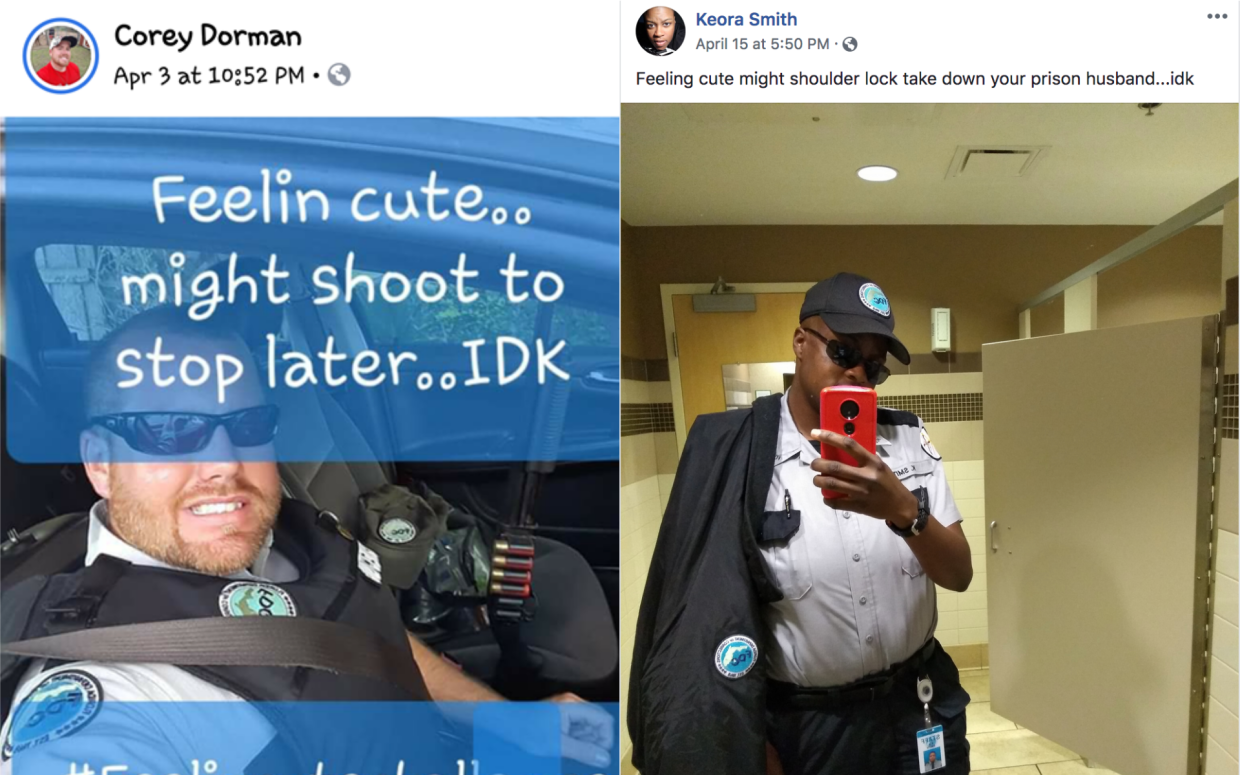 Florida Prison Guards Joked About Shootings, Violence During #FeelingCute Challenge