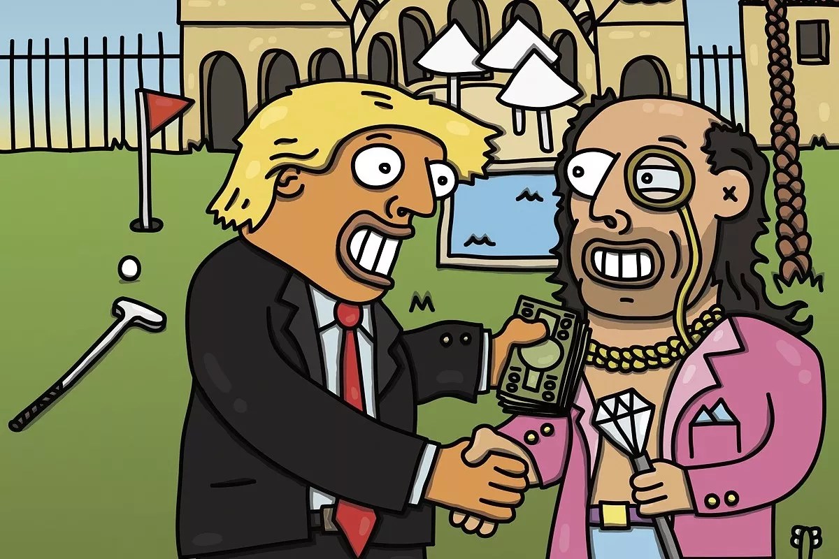 Trump’s Palm Beach Mansion Is Haunted by Financial Crime