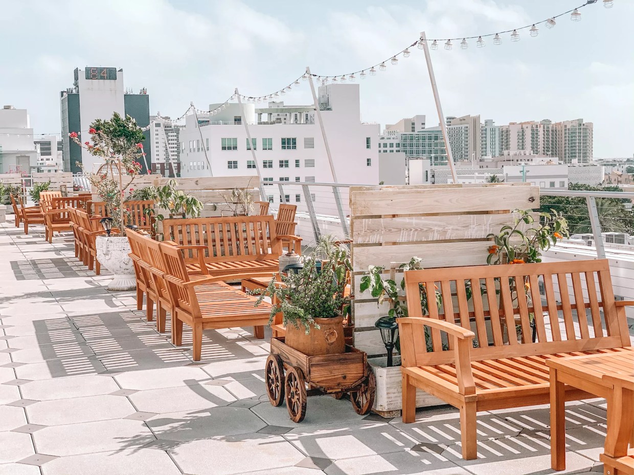 New Rooftop Bar the Nest Perches Atop South Beach