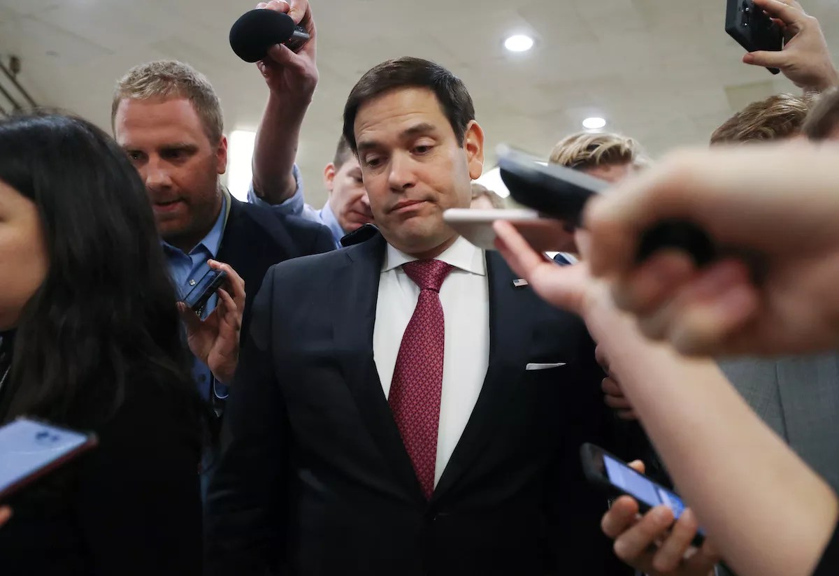 Marco Rubio Takes Brave Stance Against Doing Anything About Trump’s Impeachment