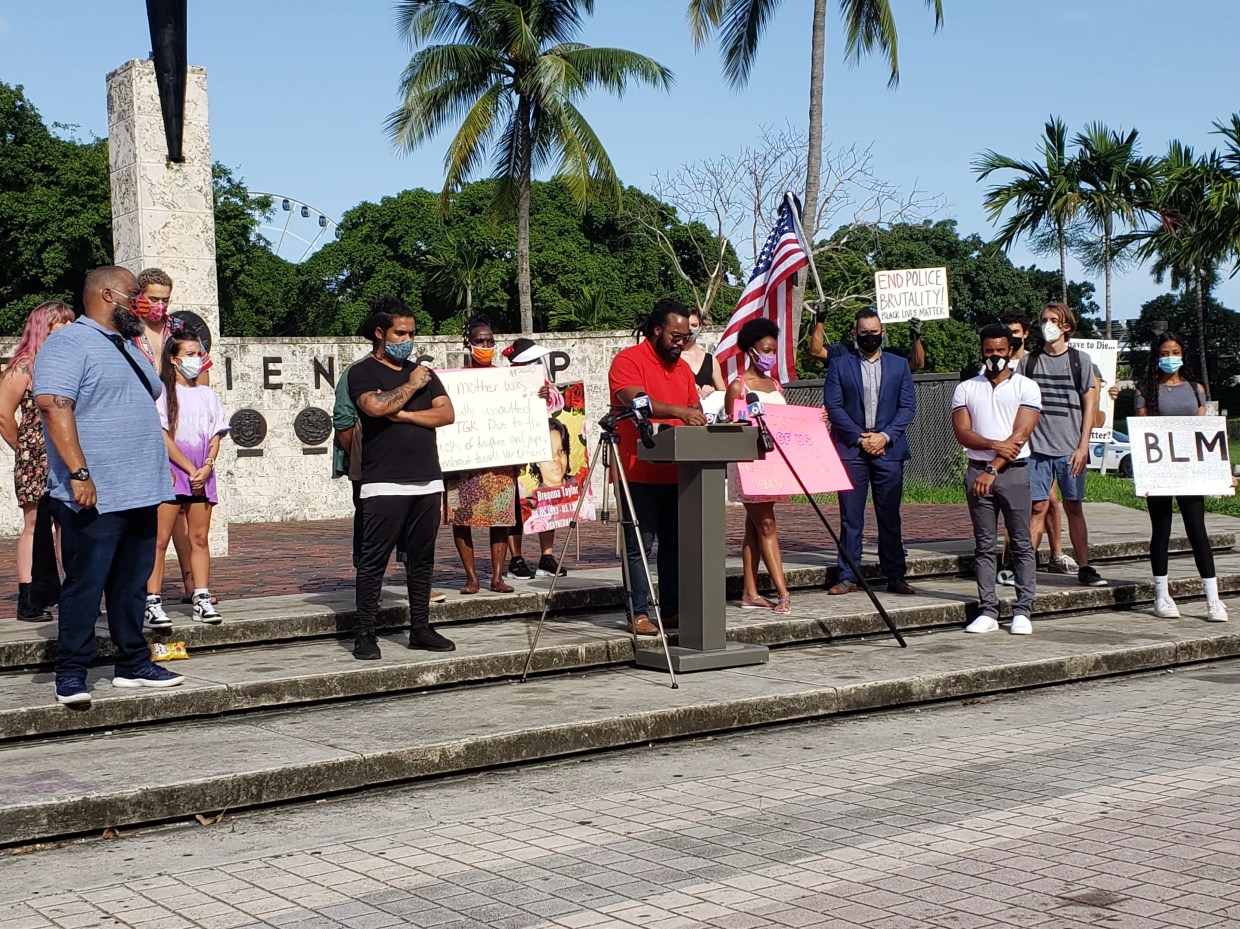 Protesters Demand an End to Miami Police’s “Escalation” of Arrests and Use of Force
