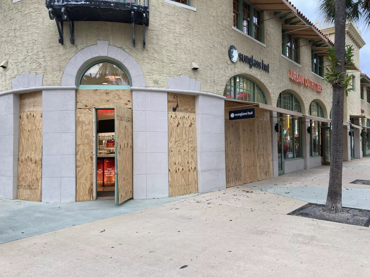 Miami Businesses Board Up in Preparation for Election Day Unrest