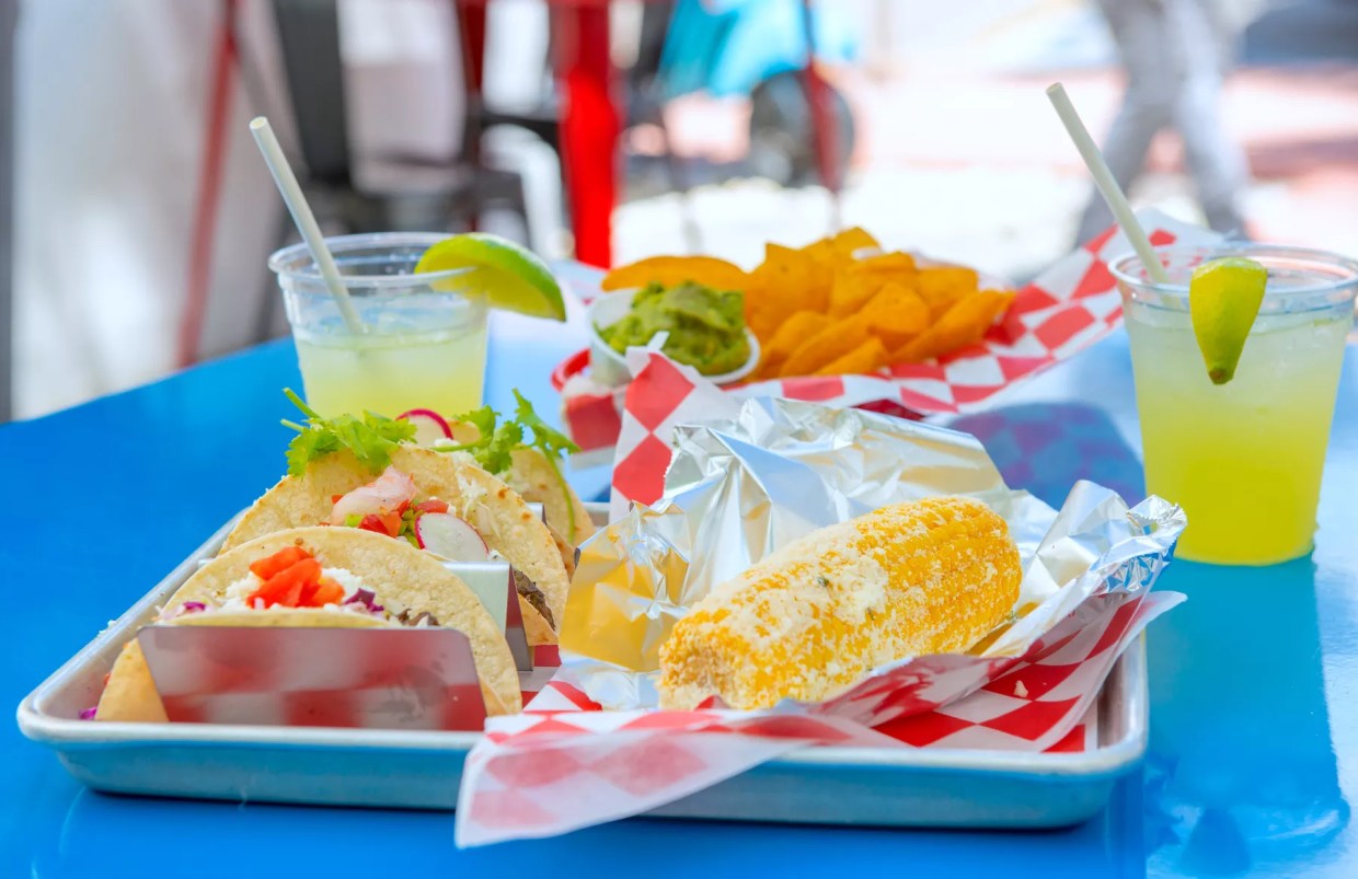 Taco Taco Express Serves $5 Tacos Plus Free Margarita Shots at Whitelaw Hotel
