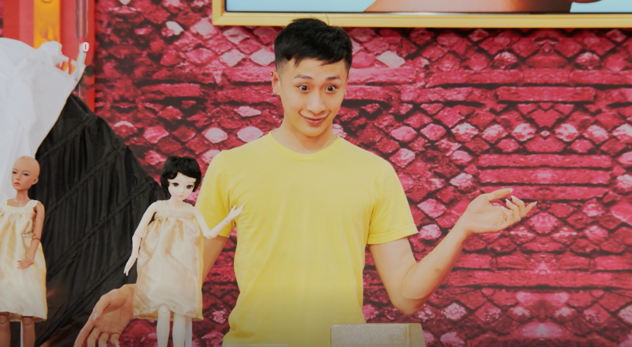 Nymphia Wind in the Drag Race Werk Room