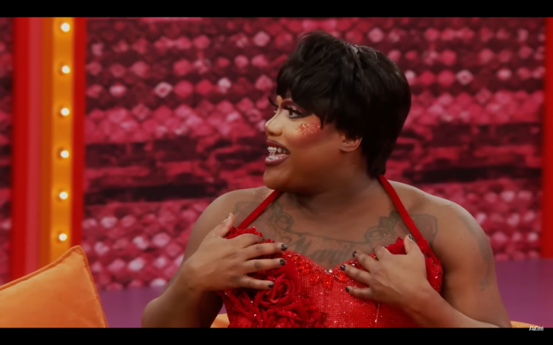 Mhi'ya Iman Le'Paige in the Werk Room