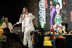 Carlos Hernandez and Ben Katzman on stage