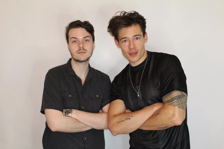 Portrait of Clayton Horwitz and Mario Adrion