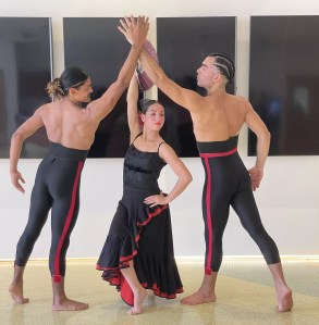 Dancers Carlos Realegeno, Yanil Pabón, and Camilo Toro in Carmen