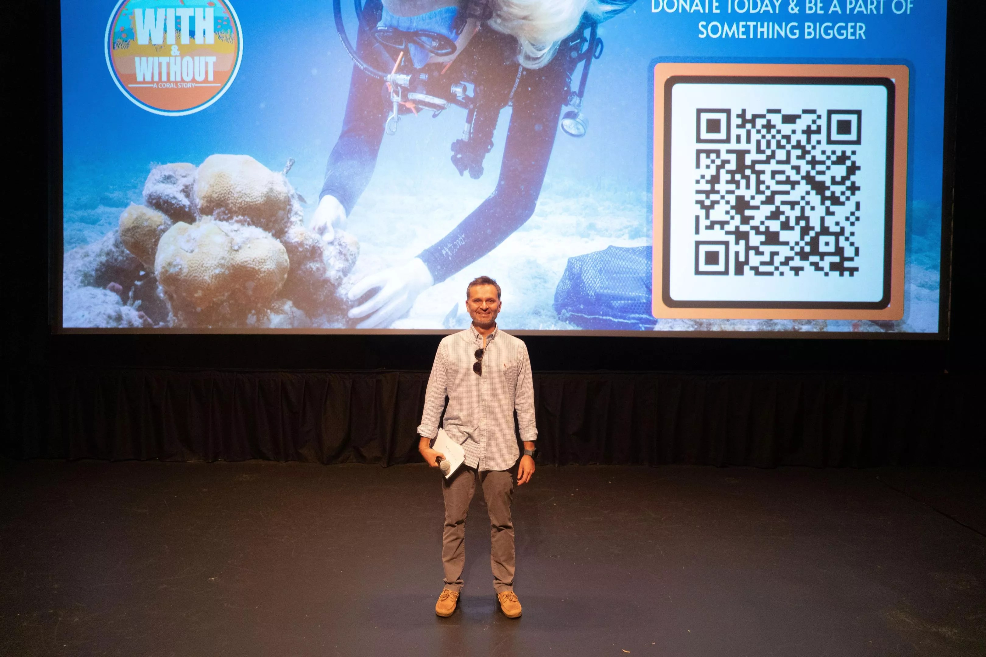 Filmmaker Derick Walker at Savor Cinema in Fort Lauderdale