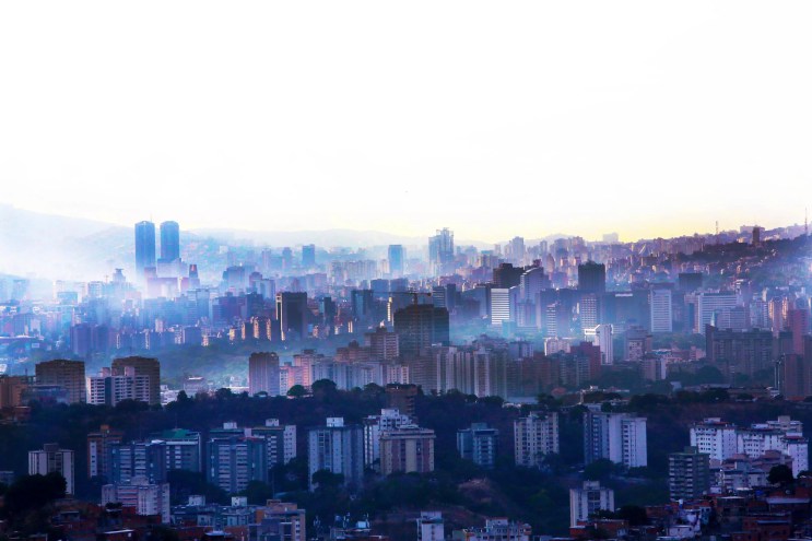 Skyline view of Caracas