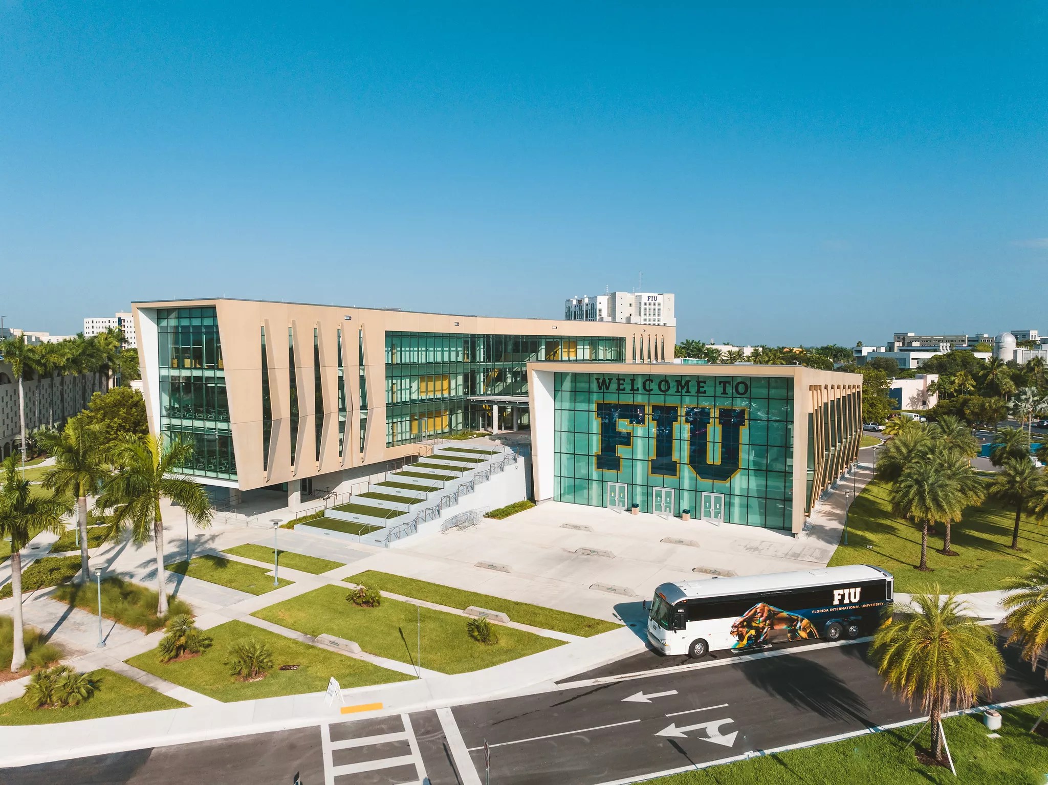 Photo of the main campus at Florida International University