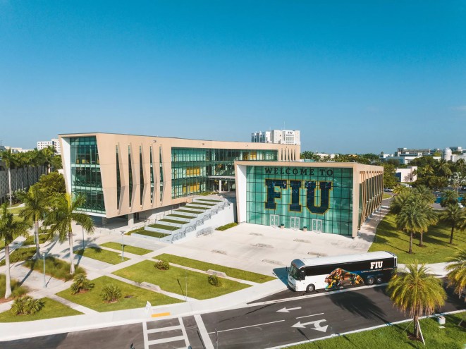 Photo of the main campus at Florida International University