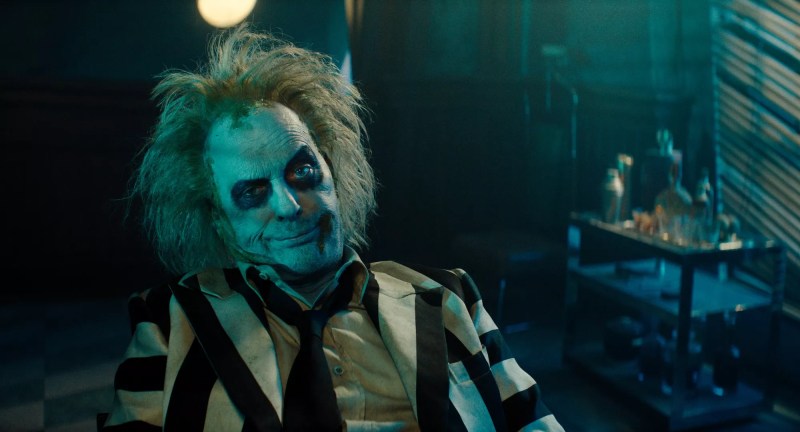 Still of Michael Keaton in Beetlejuice Beetlejuice