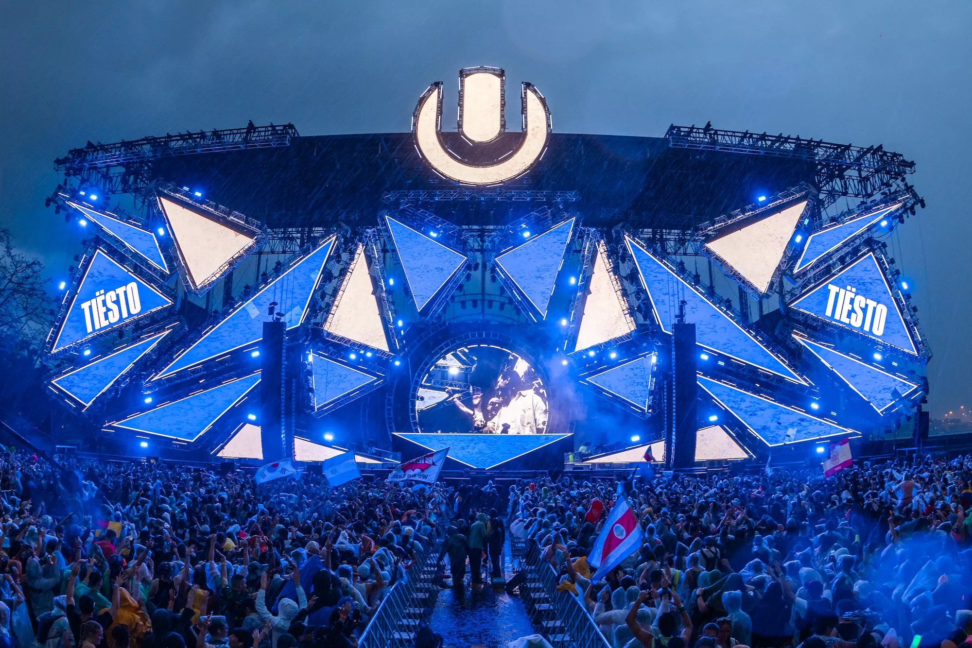 The main stage at Ultra Music Festival in Miami
