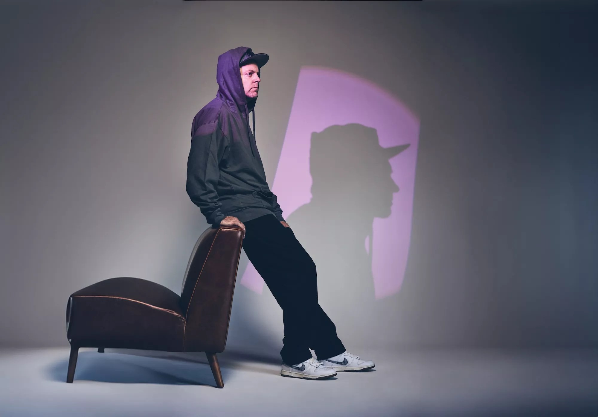 Portrait of DJ Shadow