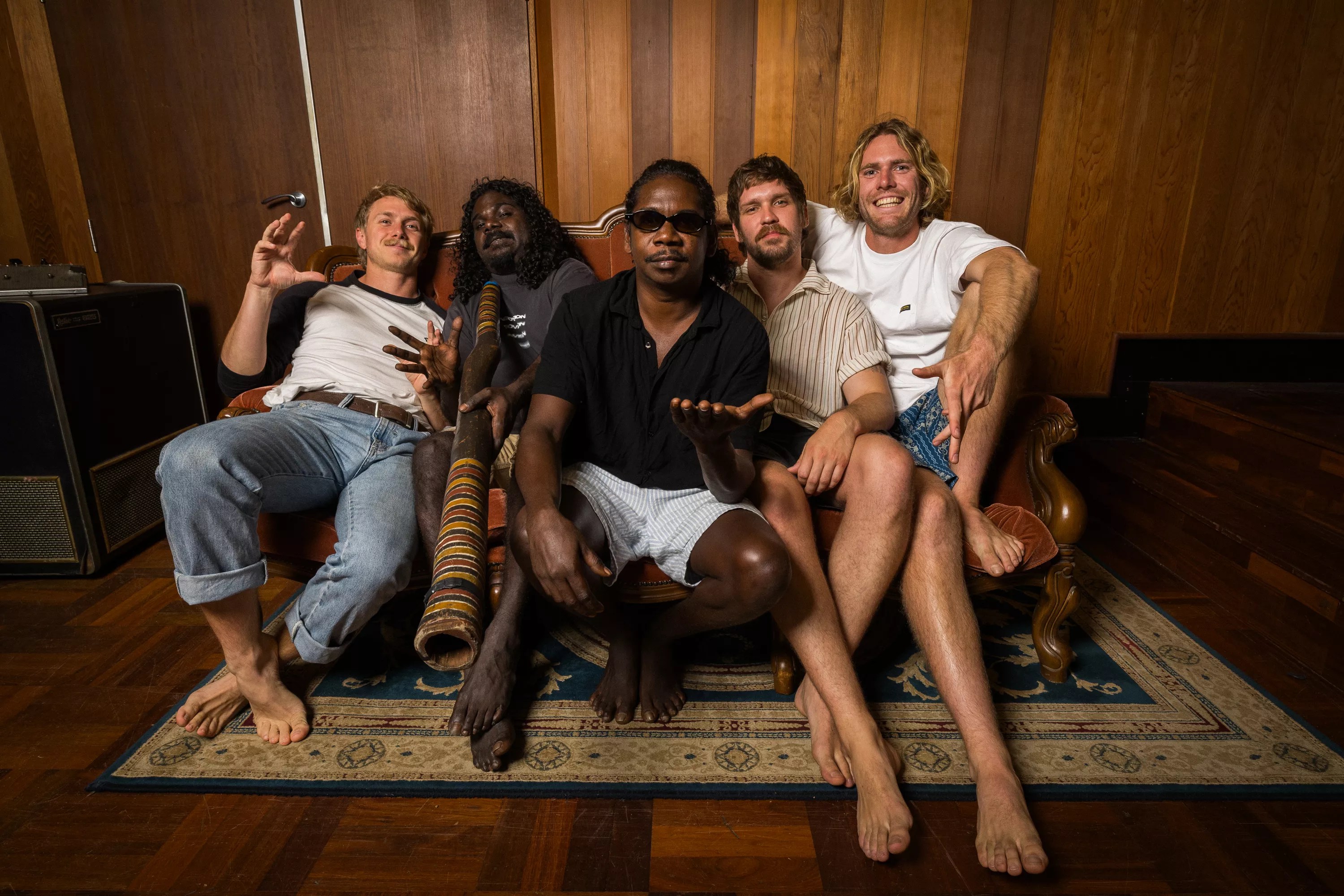 The members of King Stingray