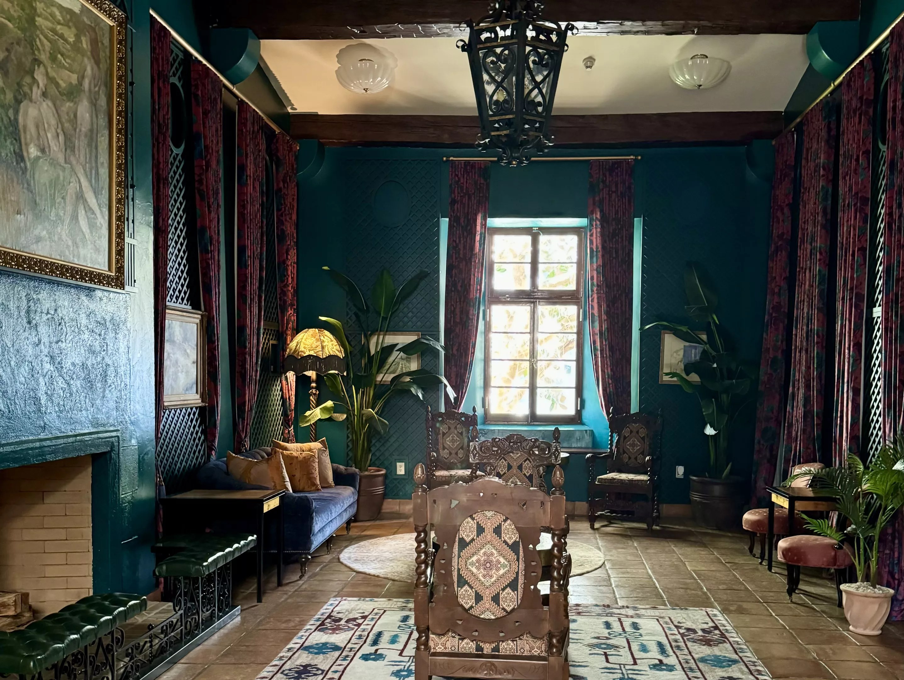 inside of the restaurant space