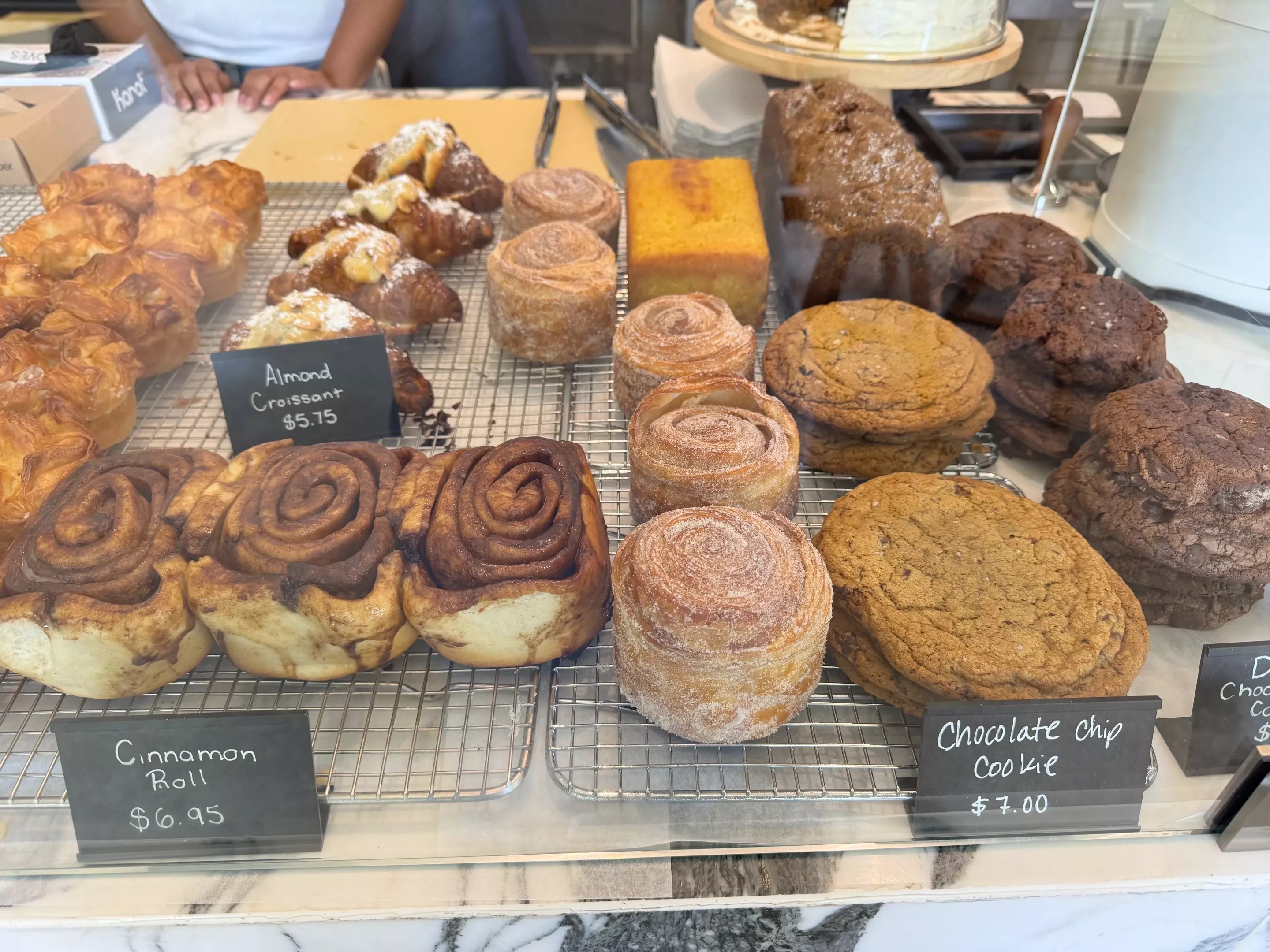 pastries on table