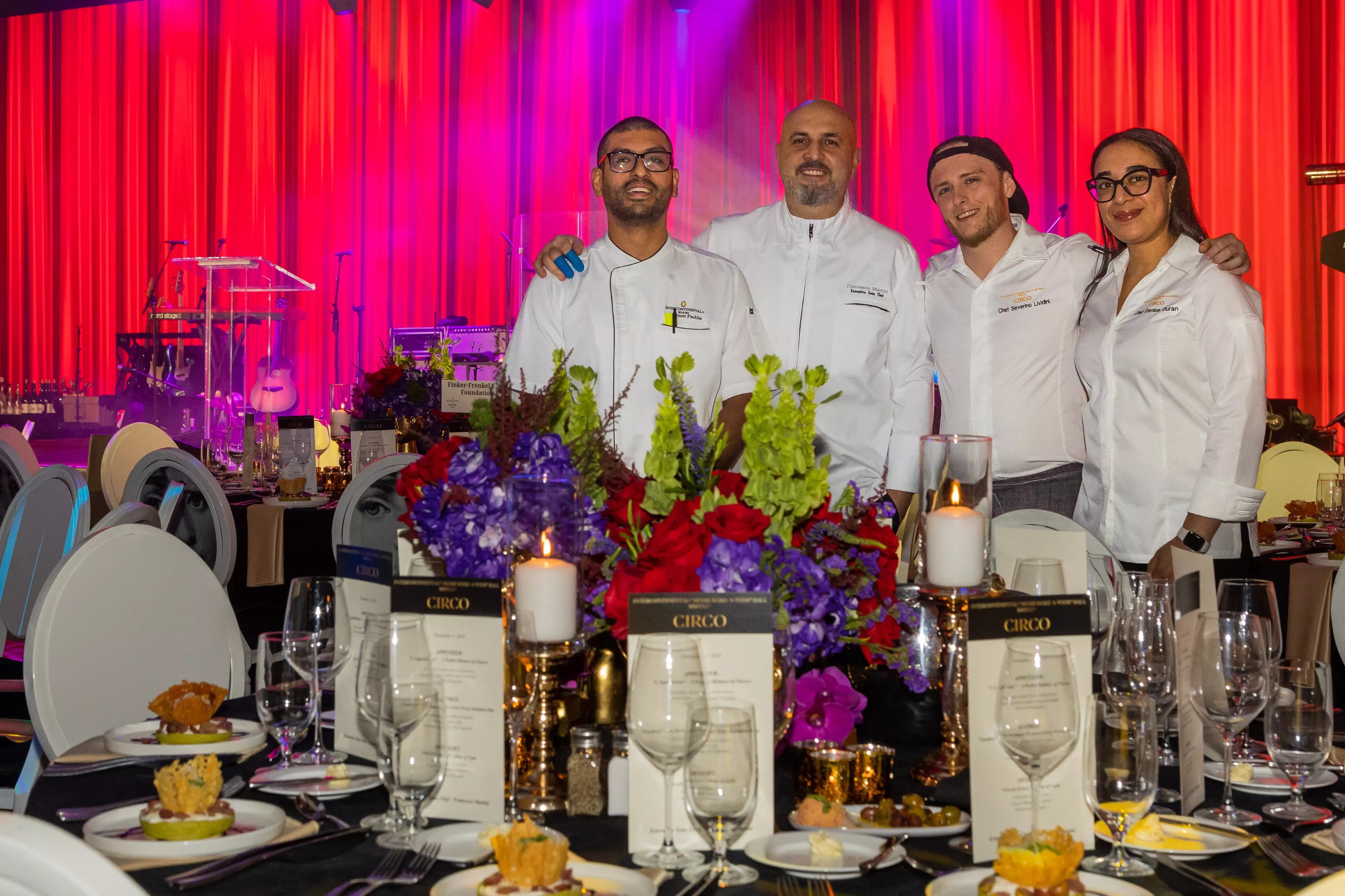 culinary team poses for a photo