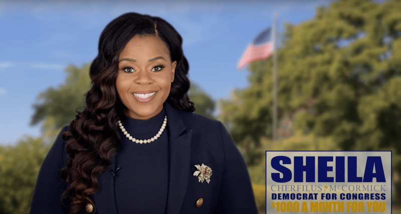 U.S. Rep. Sheila Cherfilus-McCormick, who represents Florida's 20th congressional district.