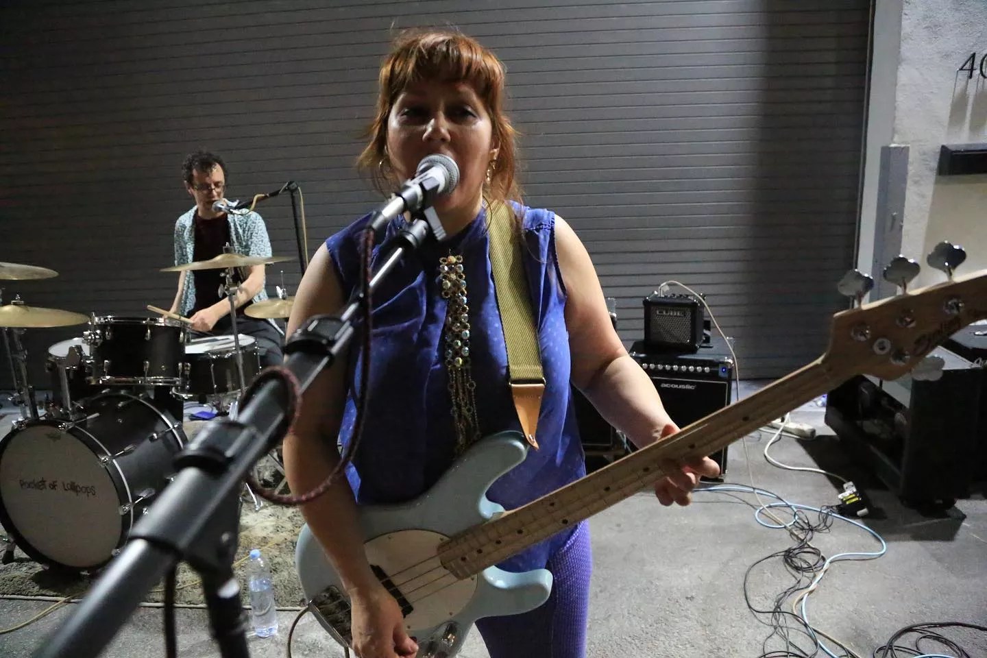 Maitejosune Urrechaga and Tony Kapel performing at the International Noise Conference