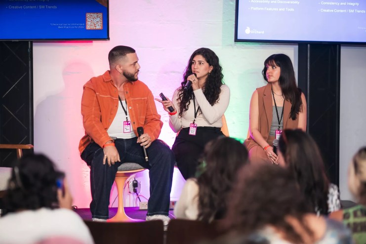 Panel at Unsin Music Conference & Festival in Miami