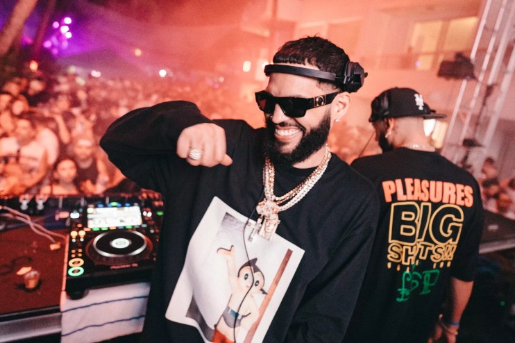 The Martinez Brothers at the DJ Mag Pool Party at the Sagamore