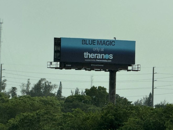 A Blue Magic billboard on Interstate 95.
